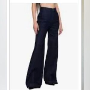 NWT GRLFRND Camille high rise flared trouser Jean 28